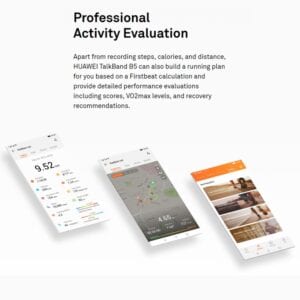 Vòng đeo tay thông minh cho Android / iOS, 1.13 inch Huawei TalkBand B5 Bluetooth 4.2 tai nghe 18 WA0309H 10