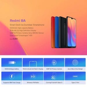 Xiaomi Redmi 8A, 2GB + 32GB, Phiên bản chính thức toàn cầu 18 MPH1142B 2 compressed