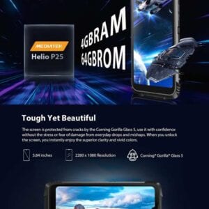 Điện thoại di động chính hãng Blackview BV6900 4GB + 64GB Android 4G 32 MPH1453E 11 compressed