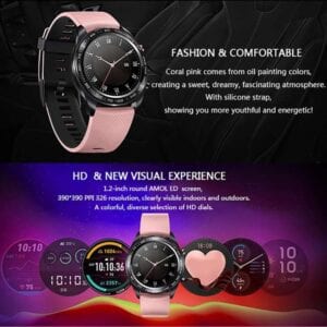 Original Huawei Honor Xem Giấc mơ gốm Version 1.2 Inch AMOLED Màn hình cảm ứng thông minh Watch 18 MPH4153F 8 compressed