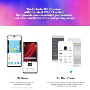 Xiaomi Mi Note 10 Lite, 64MP Camera, 6GB+64GB, Global Official Version 39 MPH8611B 13 compressed