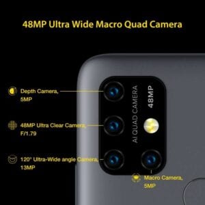 UMIDIGI Power 3, 4GB + 64GB Camera Quad Back, Pin 6150mAh, Nhận dạng khuôn mặt & Nhận dạng vân tay, Màn hình đầy đủ 6,53 inch Android 10 MTK Helio P60 Octa Core lên đến 2.0 GHz, Mạng: 4G, OTG, NFC, Dual SIM