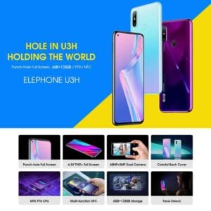 ELEPHONE U3H / E6006, Camera 48MP 27 MPH8573B 8 compressed