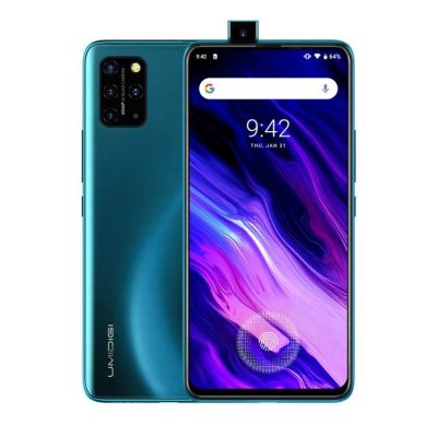 UMIDIGI S5 Pro, Camera 48 MP, 6GB + 256GB Camera Quad Back + Camera trước bật lên, Pin 4680mAh, Nhận dạng vân tay & Nhận dạng màn hình, Android 10 Mediatek Helio G90T Octa Core lên đến 2.05GHz, Mạng: 4G, OTG, NFC