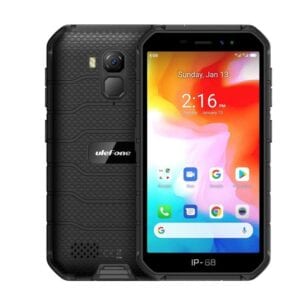 Điện thoại chắc chắn Ulefone Armor X7, 2GB + 16GB Chống nước chống bụi IP68 / IP69K, Nhận dạng khuôn mặt và vân tay, Pin 4000mAh, Android 10.0 MTK Helio A20 MT6761Vwe Quad Core 64-bit lên đến 1,8 GHz, Mạng: 4G, NFC, OTG (Đen)