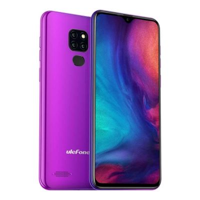 Ulefone Note 7P, 3GB + 32GB Camera ba phía sau & Nhận diện khuôn mặt & Nhận dạng ID vân tay, Màn hình hình giọt nước 6,1 inch, Android 9.0 MT6761 Quad-core 64-bit 2.0 GHz, Mạng: 4G, SIM kép & OTG