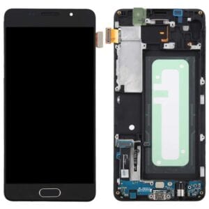 Vật liệu TFT Màn hình LCD và Bộ số hóa lắp ráp đầy đủ với khung cho Galaxy A5 (2016) / A510F (Đen)