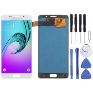 Màn hình LCD và Bộ số hóa đầy đủ (Vật liệu TFT) cho Galaxy A5 (2016) / A510 (Trắng)