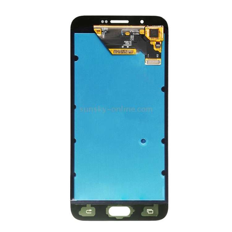 Màn hình LCD + Bảng điều khiển cảm ứng cho Galaxy A8 / A8000 (Vàng)