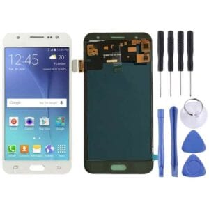 Màn hình LCD (TFT) + Bảng điều khiển cảm ứng cho Galaxy J5 / J500, J500F, J500FN, J500F / DS, J500G / DS, J500Y, J500M, J500M / DS, J500H / DS (Trắng)