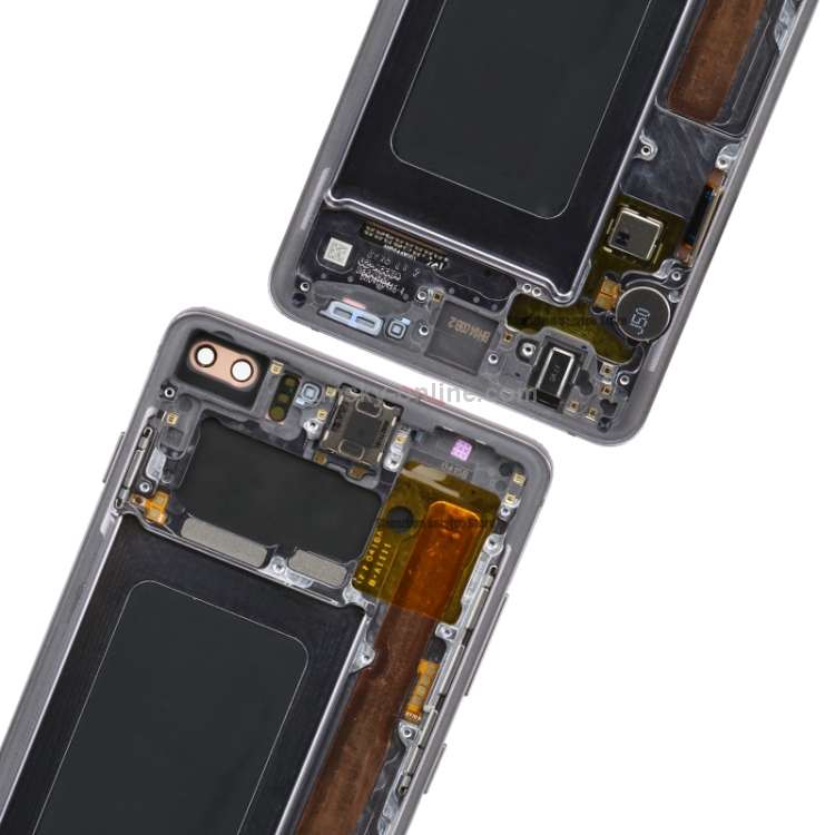 Màn hình LCD và Bộ số hóa hoàn chỉnh thêm bộ khung cho Galaxy S10+ (Đen)