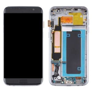 Vật liệu OLED Màn hình LCD và Bộ số hóa lắp ráp đầy đủ với khung cho Samsung Galaxy S7 Edge / SM-G935F (Đen)