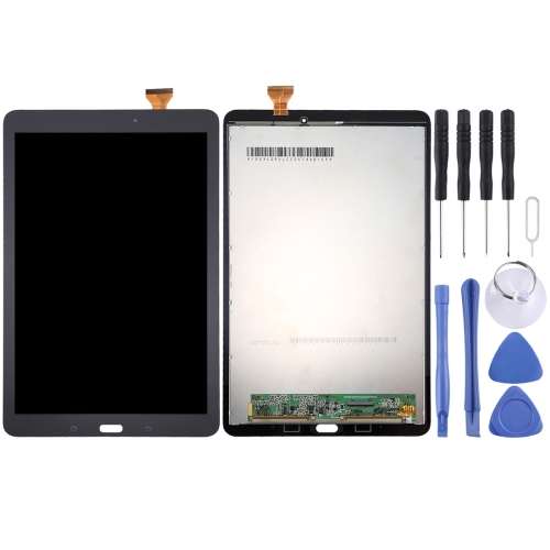 Màn hình LCD và Bộ số hóa đầy đủ lắp ráp cho Galaxy Tab E 9.6 / T560 / T561 / T565 (Xám)
