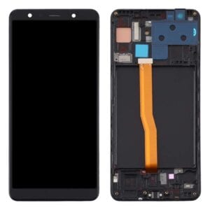 Vật liệu TFT Màn hình LCD và Bộ số hóa lắp ráp đầy đủ với khung cho Samsung Galaxy A7 (2018) / SM-A750F (Đen)