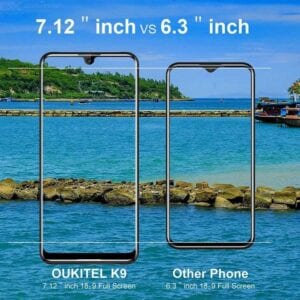 Điện thoại thông minh Oukitel K9 7.12 inch MT6765 2.3GHZ Octa-Core với 4GB RAM 64GB ROM