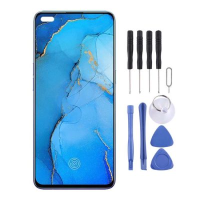 Màn hình LCD gốc và bộ số hóa hoàn toàn lắp ráp cho OPPO Reno 3 Pro Chất liệu AMOLED