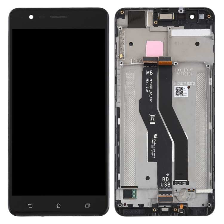 Màn hình LCD Asus Zenfone 3 Zoom ZE553KL thêm bộ khung và bộ lắp ráp hoàn chỉnh