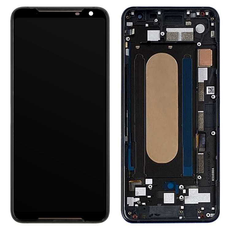 Màn hình LCD Asus ROG Phone II ZS660KL thêm bộ khung và bộ lắp ráp hoàn chỉnh