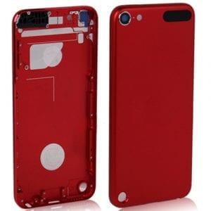 Nắp lưng kim loại / Mặt sau cho iPod touch 5 (Đỏ)