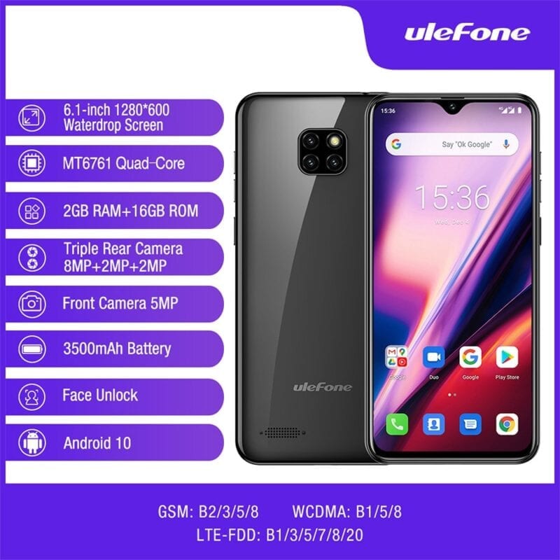 Ulefone Note 7T Android 10 0 6 1 Waterdrop M n H nh i n Tho 1