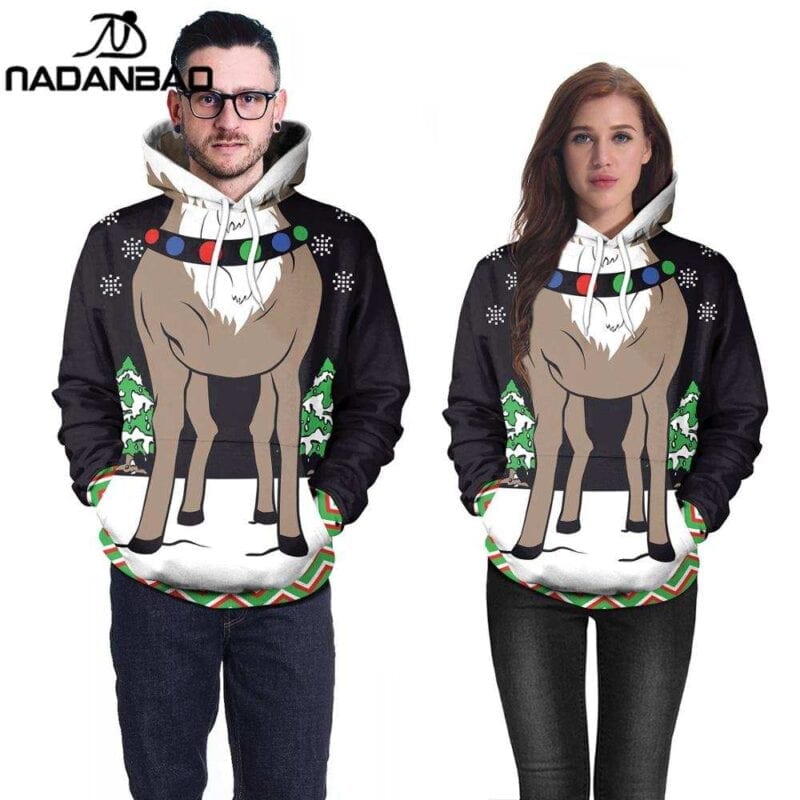 Hoodies 3D giáng sinh