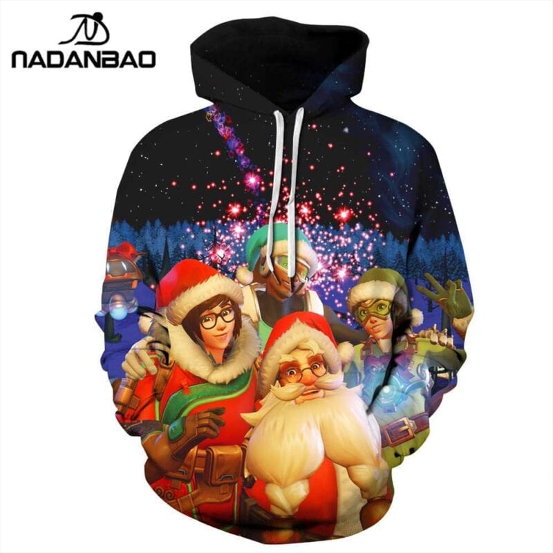 Hoodies 3D giáng sinh