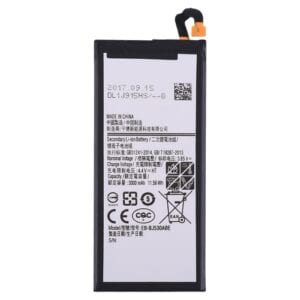 Pin Li-ion 3,85V 3000mAh có thể sạc lại cho Galaxy J5 (2017) / J530