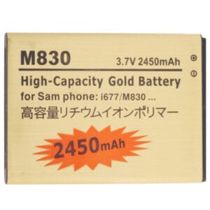 Pin doanh nghiệp vàng dung lượng cao 2450mAh cho Galaxy Rush / M830 / i677