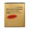 Pin sạc Li-Polymer vàng dung lượng cao 2450mAh cho Samsung S7898 / S7272 / S7270