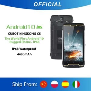 Cubot Kingkong CS Android 10 IP68 Chống Nước Điện Thoại Thông Minh 5 Inch 4400 MAh Mặt ID Dual Sim Thẻ Điện Thoại Chắc Chắn Điện Thoại king Kong CS