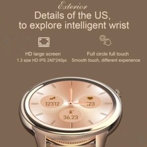 Đồng hồ thông minh F80 1.3 inch TFT Màn hình màu IP68 cho phụ nữ chống nước 27 F80 11