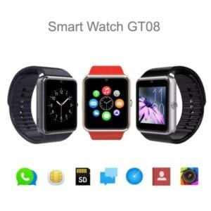 Đồng hồ thông minh GT08 Màn hình cảm ứng điện dung TFT LCD 1,54 inch, hỗ trợ máy ảnh 0,3MP / Bluetooth V3.0 / NFC / GSM