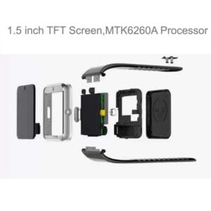 Đồng hồ thông minh GT08 Màn hình cảm ứng điện dung TFT LCD 1,54 inch, hỗ trợ máy ảnh 0,3MP 17 GT08 4