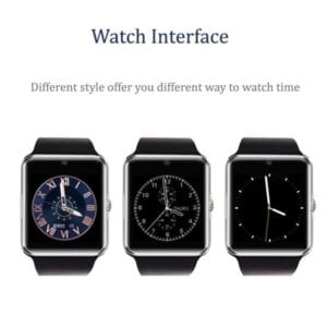 Đồng hồ thông minh GT08 Màn hình cảm ứng điện dung TFT LCD 1,54 inch, hỗ trợ máy ảnh 0,3MP 18 GT08 5