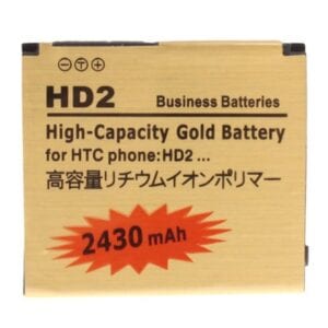 Pin doanh nghiệp vàng dung lượng cao 2430mAh cho HTC Touch HD2 / T8585 / T8588