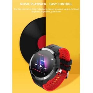 Đồng hồ thông minh MT16 1.28 inch TFT Màn hình màu IP67 chống nước dây da 22 MT16 6