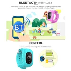 Q50 GPS Tracker Smart Watch 11