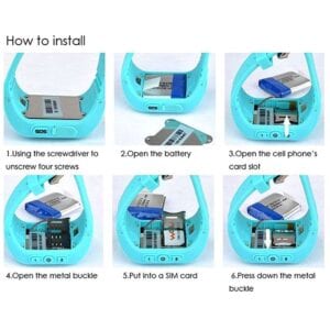 Q50 GPS Tracker Smart Watch 15