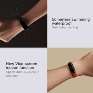 Vòng đeo tay Xiaomi Mi Band 3 chính hãng, Chống thấm nước khi bơi 50m 15 Xiaomi Mi Band 3 5