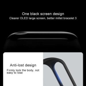 Vòng đeo tay Xiaomi Mi Band 3 chính hãng, Chống thấm nước khi bơi 50m 18 Xiaomi Mi Band 3 8