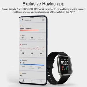 Đồng hồ Xiaomi Youpin Haylou LS02 nguyên bản Phiên bản tiếng Anh Màn hình TFT 1,4 inch Bluetooth 5.0 IP68 26 Xiaomi Youpin Haylou LS02 11