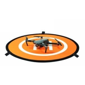 Bãi đỗ xe di động Máy bay không người lái RC Drone Quadcopter Gấp nhanh Đệm đỗ xe Tarmac cho DJI Mavic Pro / Phantom 3/4, Đường kính 75cm (Cam + Xanh dương)