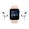 Tai nghe Bluetooth không dây AirPods Pro TWS dành cho Apple, Hỗ trợ Tự động bật lên & Vị trí & Đổi tên Bluetooth