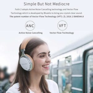 Tai nghe không dây qua tai Bluetooth 4.2 chống ồn Bluedio F2 có mic Đối với iPhone, Samsung, Huawei, Xiaomi, HTC và các điện thoại thông minh khác, Tất cả các thiết bị âm thanh (Đen)