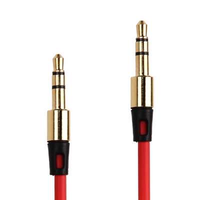 Cáp tai nghe giắc cắm mạ vàng 3,5 mm cho iPhone / iPad / iPod / MP3, Chiều dài: 1m