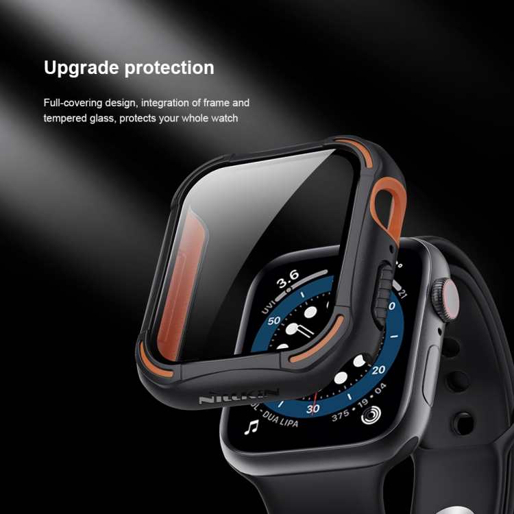 NILLKIN Crash Bumper Vỏ bảo vệ thiết kế một mảnh cho Apple Watch Series 6 & SE & 5 & 4 40mm / 3 & 2 & 1 38mm