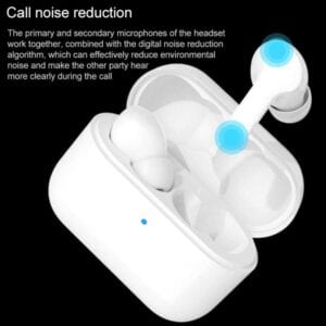 Tai nghe Honor chính hãng X1 MOECEN Tai nghe Bluetooth không dây giảm tiếng ồn với hộp sạc, hỗ trợ cảm ứng & hỗ trợ giọng nói & thời gian thực hiện cuộc gọi