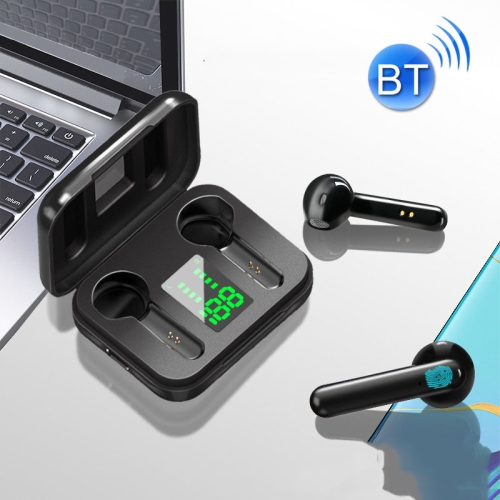 J4 TWS ANC Chống ồn Hiển thị kỹ thuật số Tai nghe Bluetooth không dây