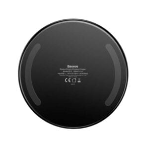 Đệm sạc không dây Max Qi Hợp kim nhôm Baseus + Kính 10W với cáp 1,2m 8 chân 18 Max Qi 7