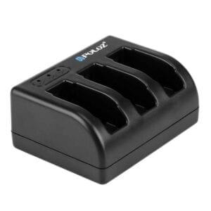 PULUZ 10 trong 1 AHDBT-501 Pin 3,85V 1220mAh + Bộ sạc pin 3 kênh AHDBT-501 + Túi lưu trữ lưới + Hộp lưu trữ pin + Bộ sạc tường 2 cổng USB 5V (2.1A + 2.1A) cho GoPro HERO7 / 6 / 5 15 PULUZ 10 trong 1 2